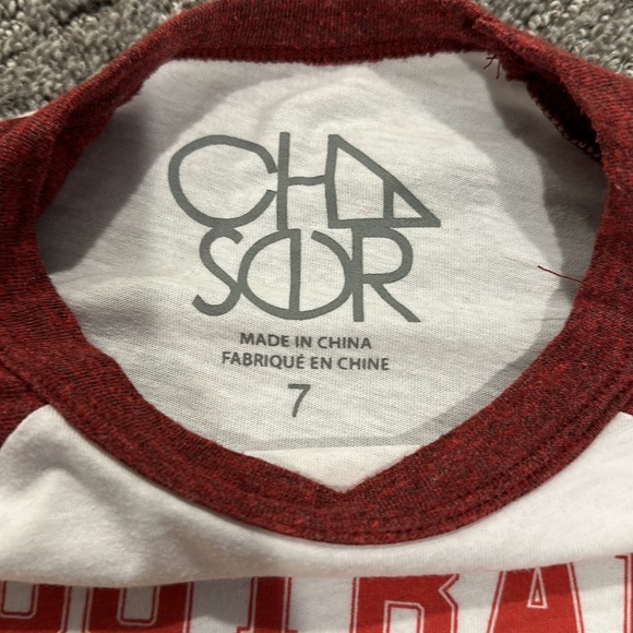 Chaser Boys Football Raglan size 7 - Picture 4 of 5